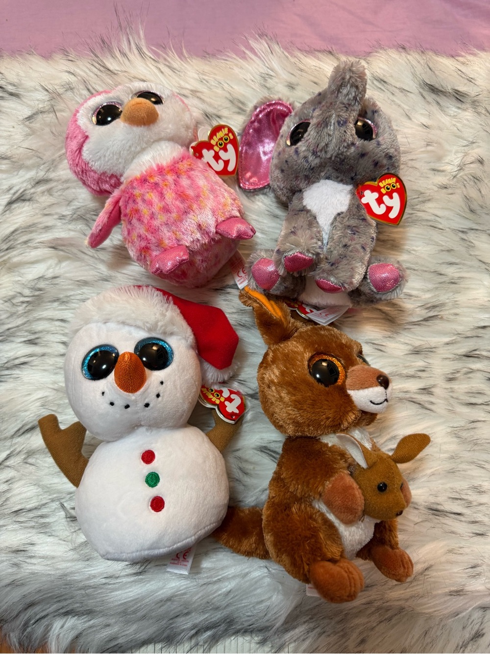 4 Beanie Boos - Pristine Condition